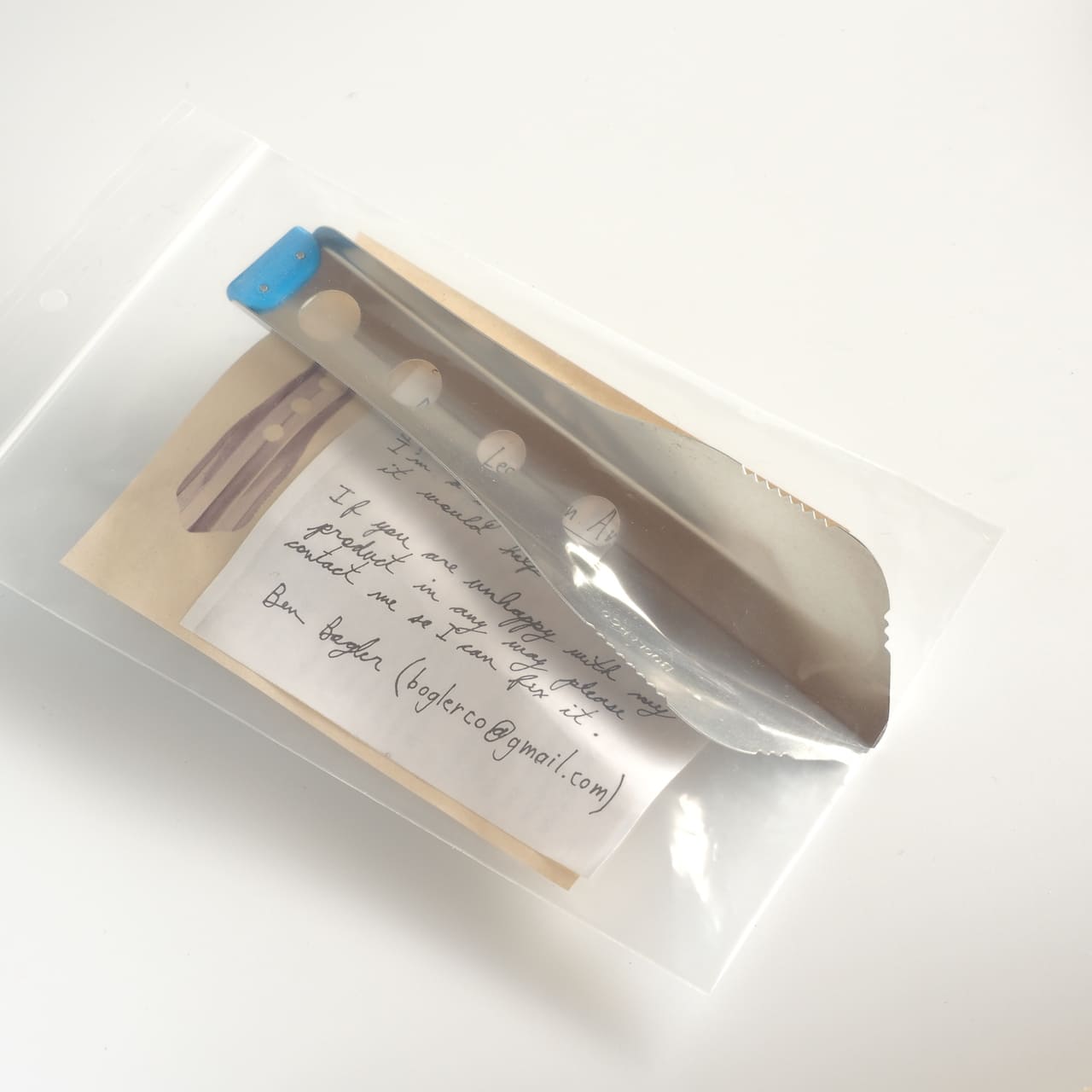 BoglerCo / Ultralight Backpacking Trowel
