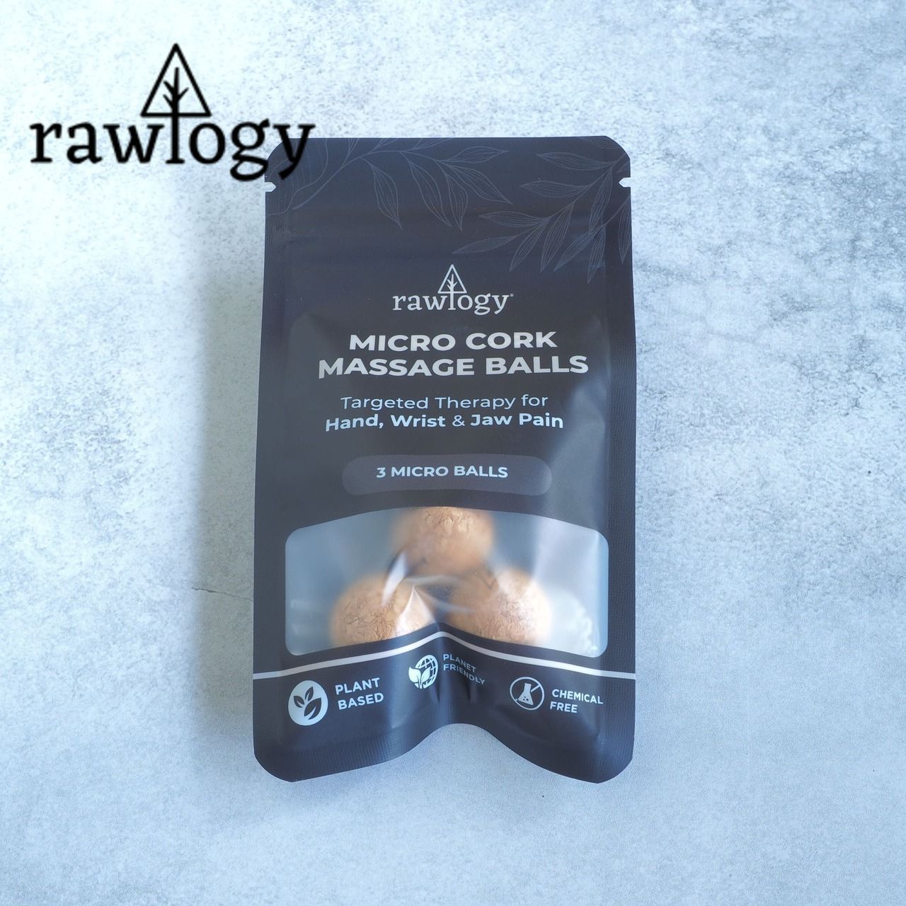 rawlogy / Micro 0.75” Travel Cork Massage Ball