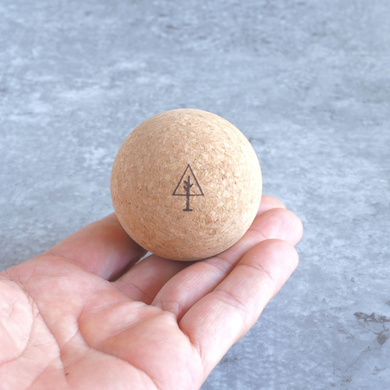 rawlogy / Mini 1.9” Travel Cork Massage Ball
