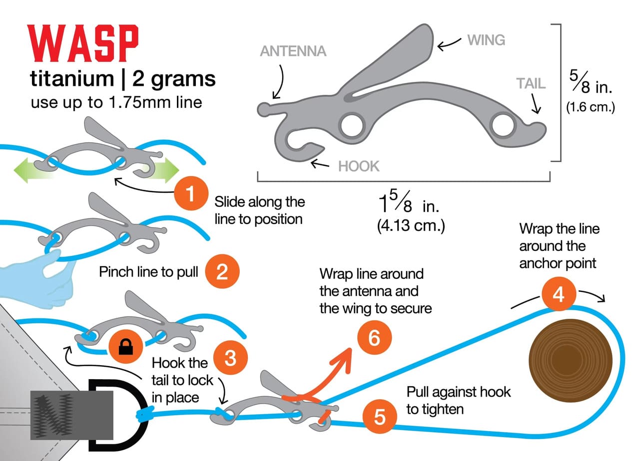 ssaw / UL Tarp Line  System (ZING-IT 1.75mm)